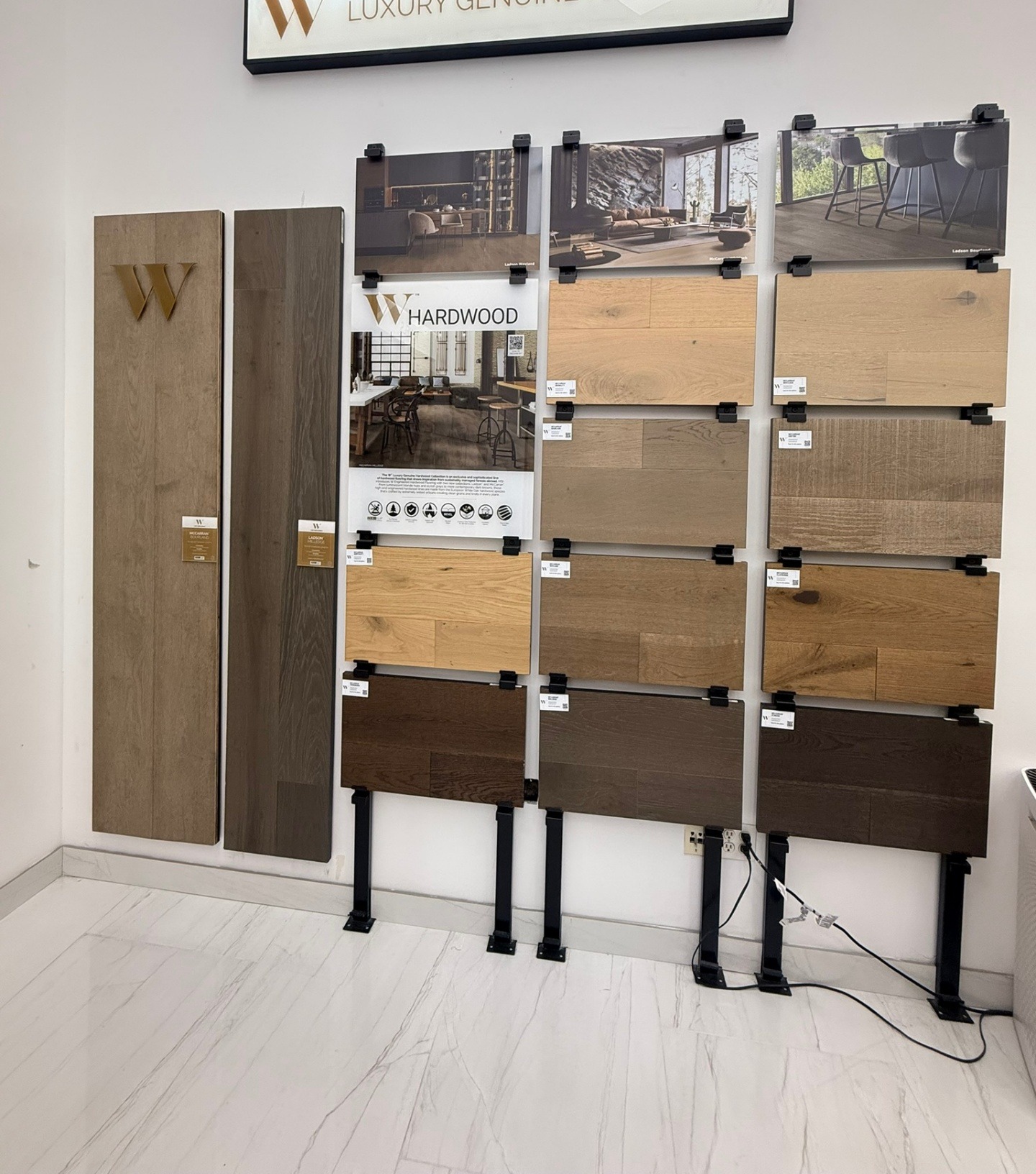 Hardwood Flooring Display