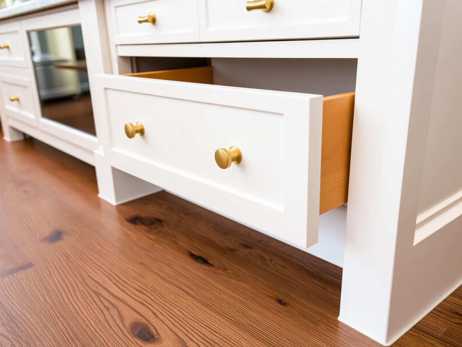 Custom cabinet detail